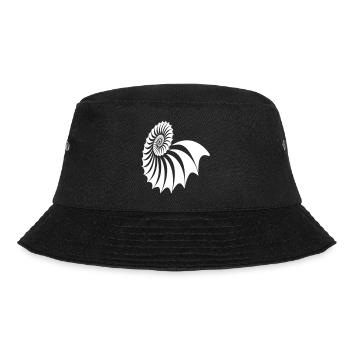 Nautilus Spiral - Bucket Hat - black - Front - Lela (165cm)
