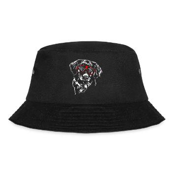 NOVA SCOTIA DUCK TOLLING RETRIEVER Dog Wilsigns - Bucket Hat - black - Front - Lela (165cm)