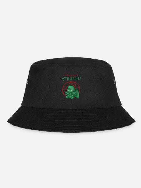 Great Cthulhu - Bucket Hat - black
