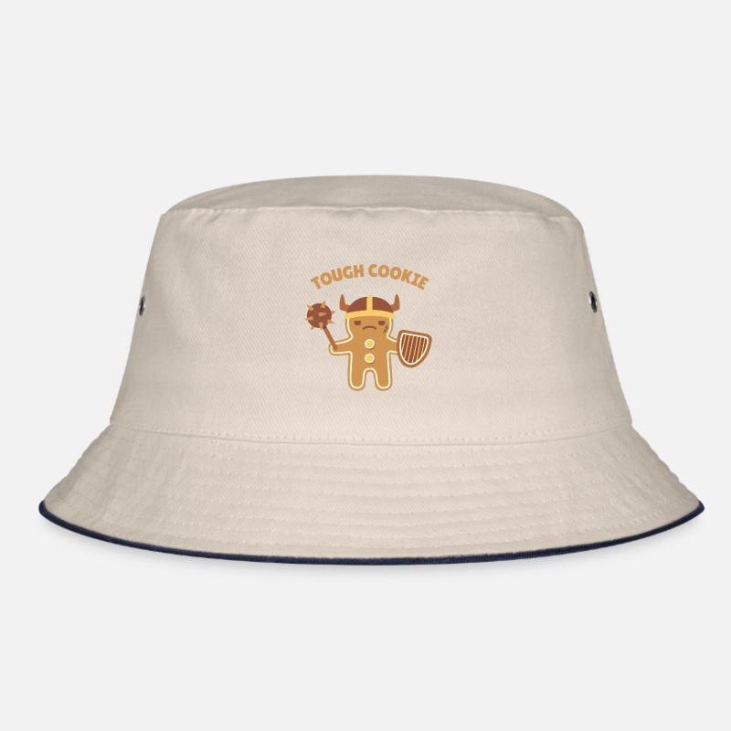 Krieger Lebkuchen Mann Tough Cookie Bucket Hat