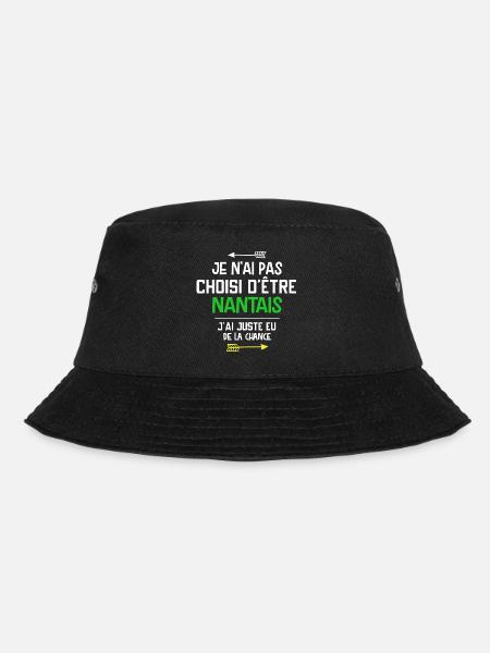 Nantes - Nantais - Ville - Foot - Cadeau - Chance - Bob - noir