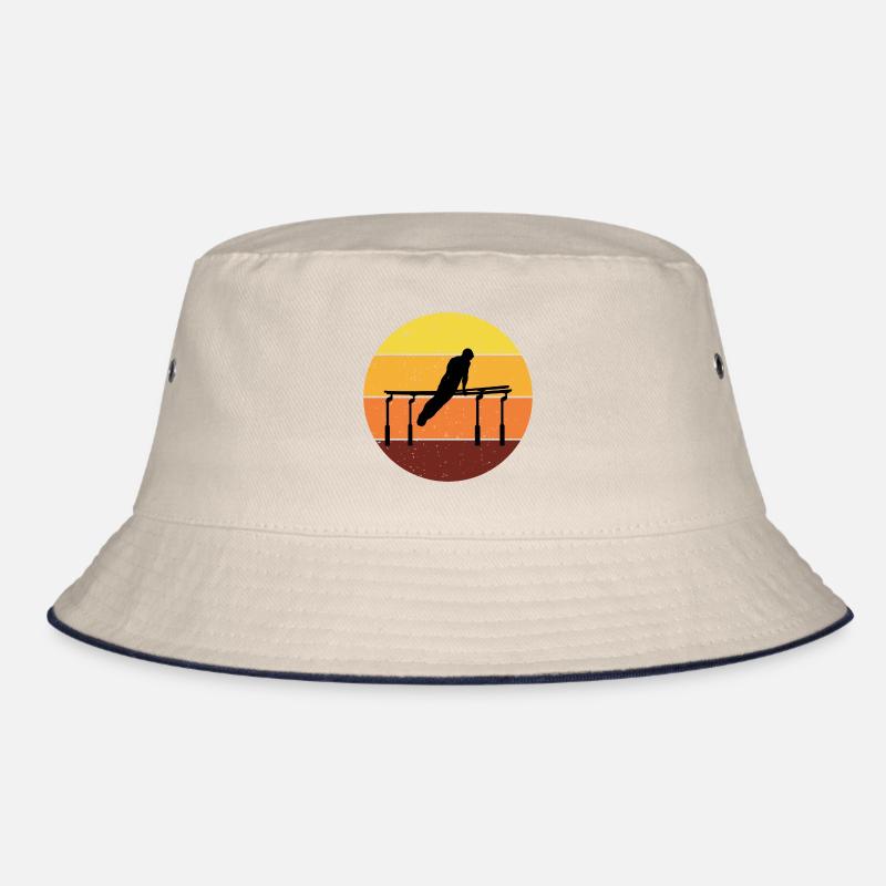 Kunstturnen Parallel bars Turner Vintage Bucket Hat