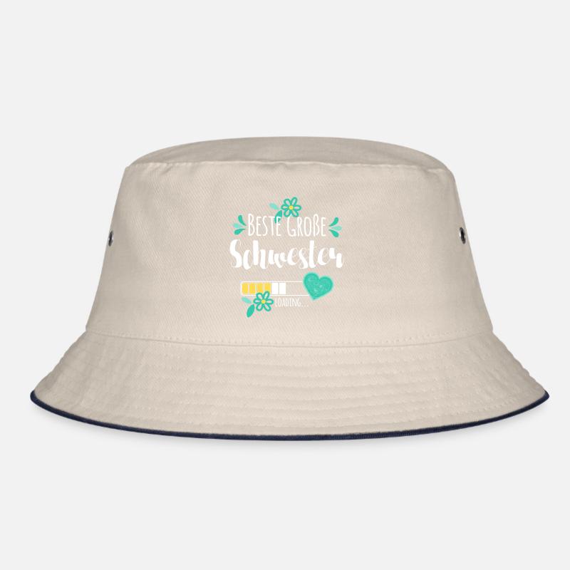 Beste Große Schwester Loading Bucket Hat