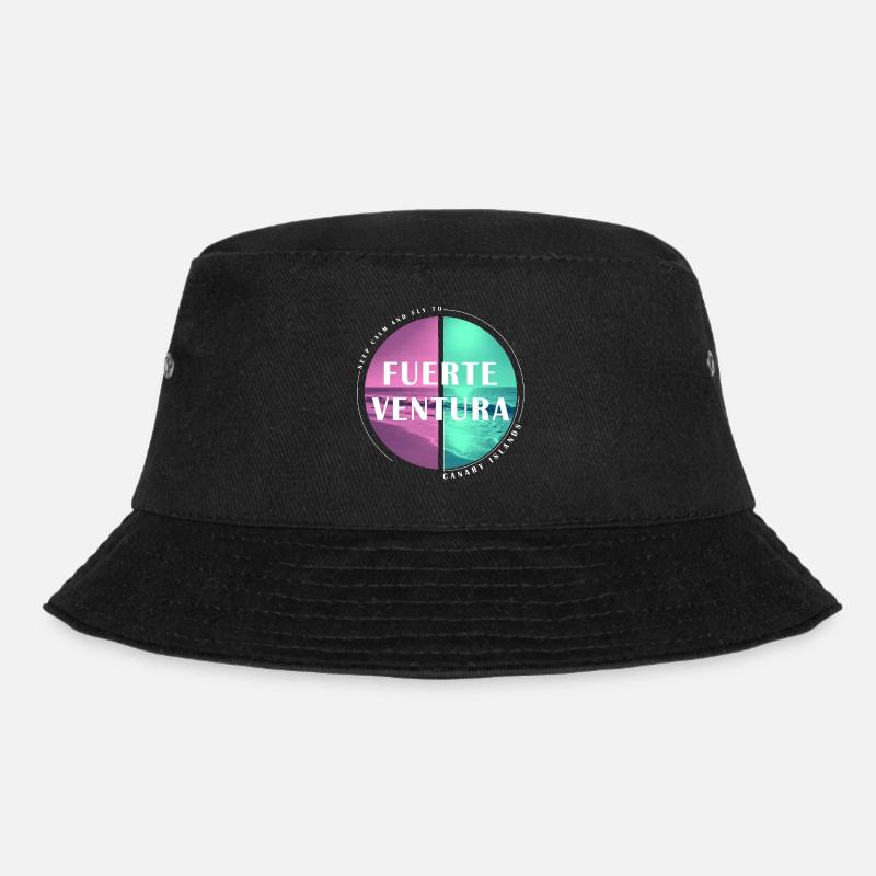 Fuerteventura Canary Islands Canary Islands Summer - Bucket Hat - black