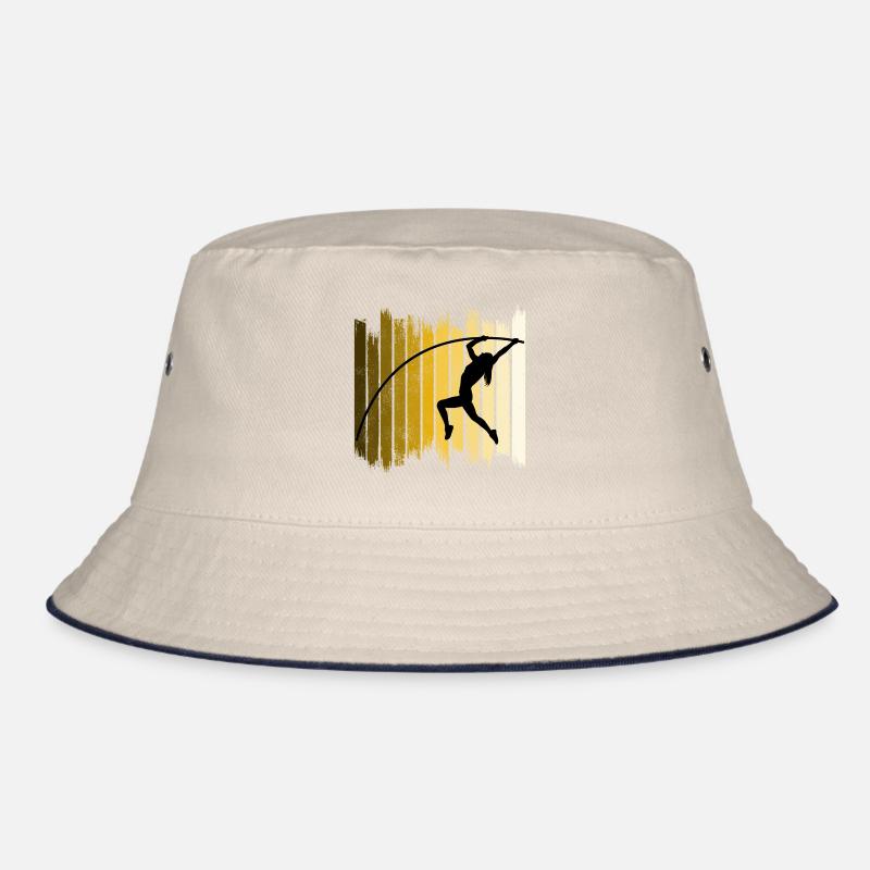 Stabhochsprung Sprung Hochsprung Leichtathletik Bucket Hat