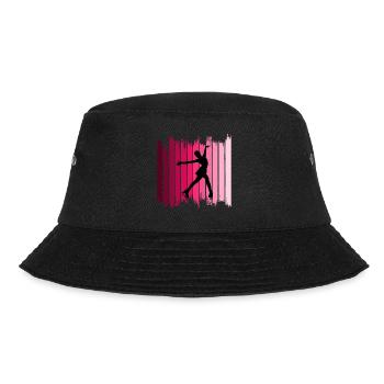 Eiskunstlauf Eiskunstlauf Schlittschuh Tanz Tänzerin Mama - Bucket Hat - Schwarz - Vorne - Lela (165cm)
