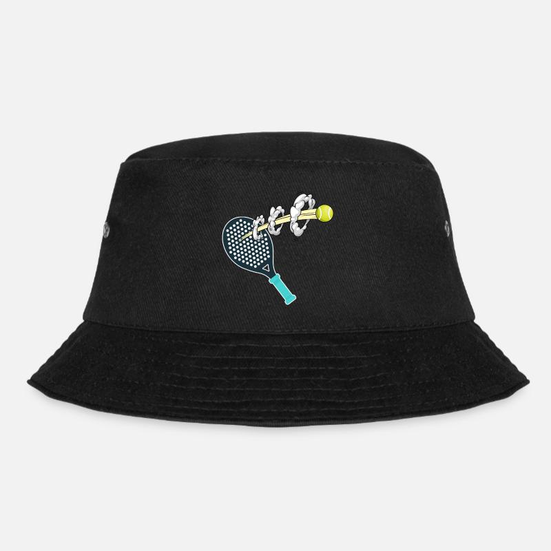 padel padeltennis paddle - Bucket Hat - black