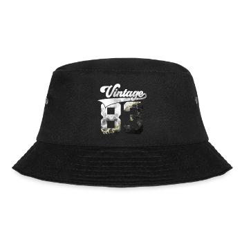 43RD BIRTHDAY VINTAGE 1983 - Bucket Hat - black - Front - Lela (165cm)