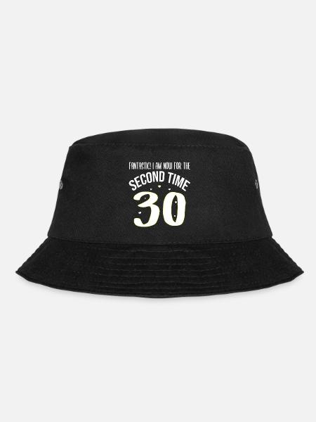 Birthday Woman Funny Sayings 60 Years Gift - Bucket Hat - black