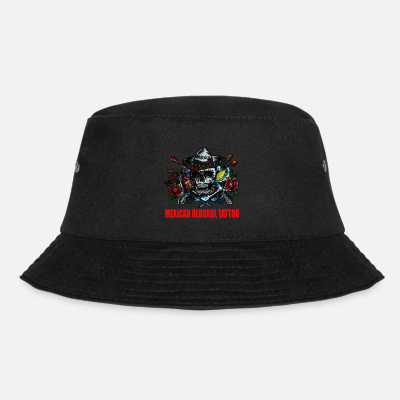 TATTOO - Bucket Hat - Schwarz
