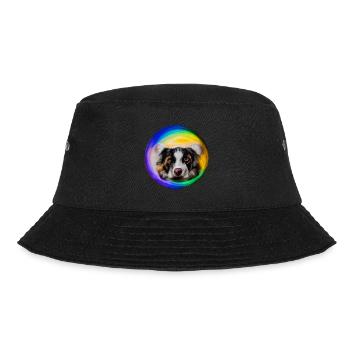 Rainbow Dog Australian Shepherd - Bucket Hat - black - Front - Lela (165cm)