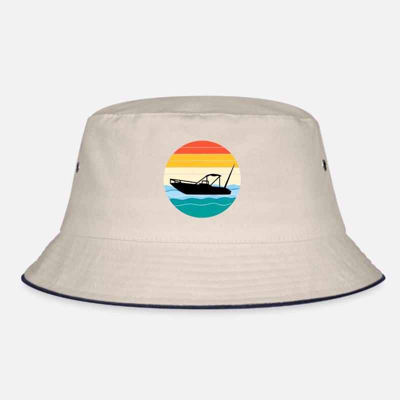 RC Boot Racing Elektro Motorboot Vintage Retro Bucket Hat