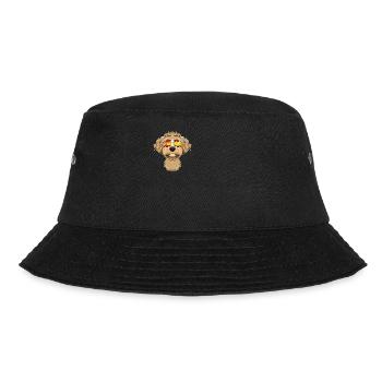 Labaradoodle I Spain Sunglasses I Spanish Flag - Bucket Hat - Schwarz - Vorne - Lela (165cm)