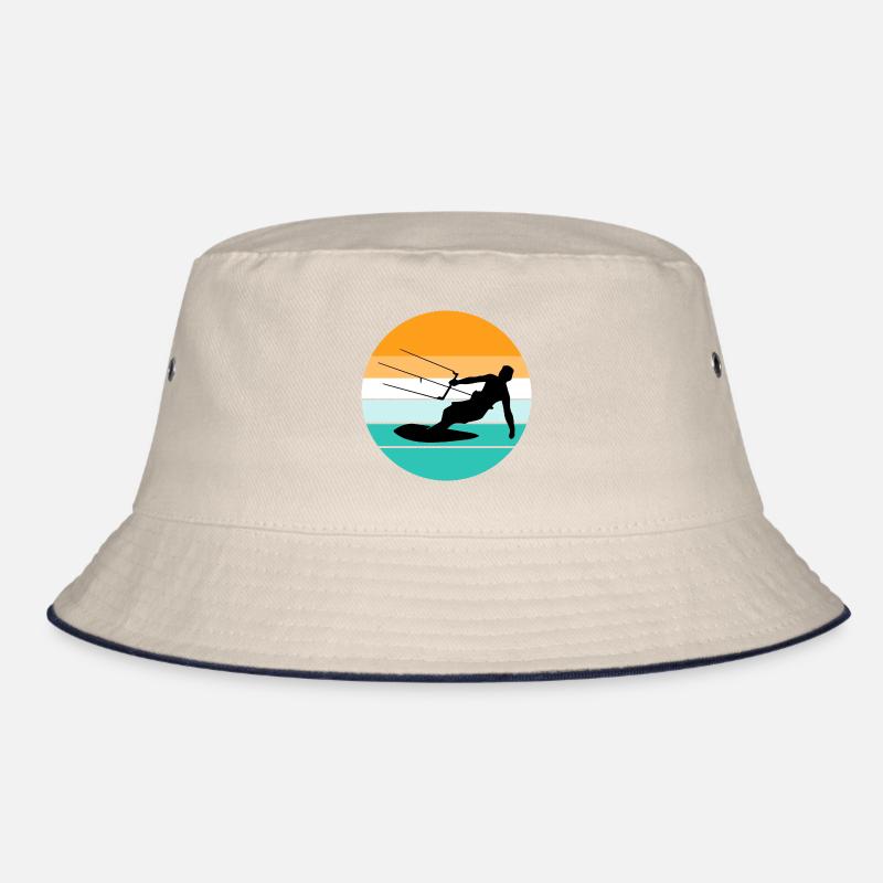 Kiteboarding Kiteboarder Kitesurfing Kitesurf Bucket Hat