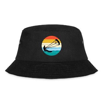 Kitesurf Kitesurf Kitesurf Vintage Rétro - Bob - noir - Devant - Lela (165cm)