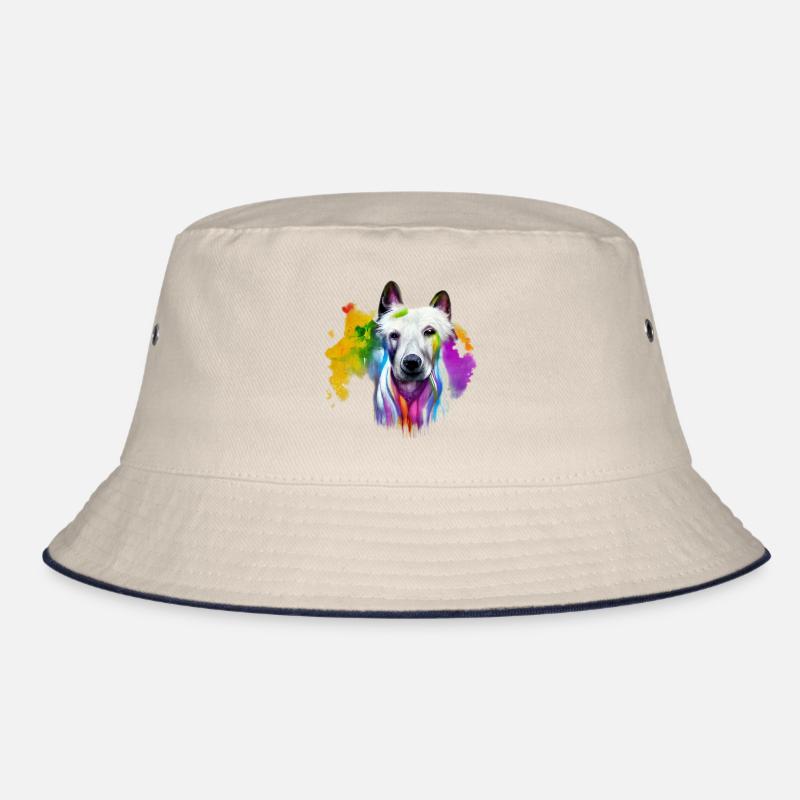 White Shepherd - Berger Blanc Design Bucket Hat
