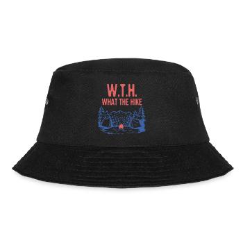 WTH What The Hike Mountain Hiking Summit Hiker - Bucket Hat - Schwarz - Vorne - Lela (165cm)
