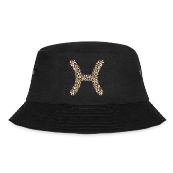 Zodiac sign Pisces - Bucket Hat - black - Front - Lela (165cm)