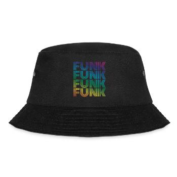 Funk Vintage - Bucket Hat - black - Front - Lela (165cm)
