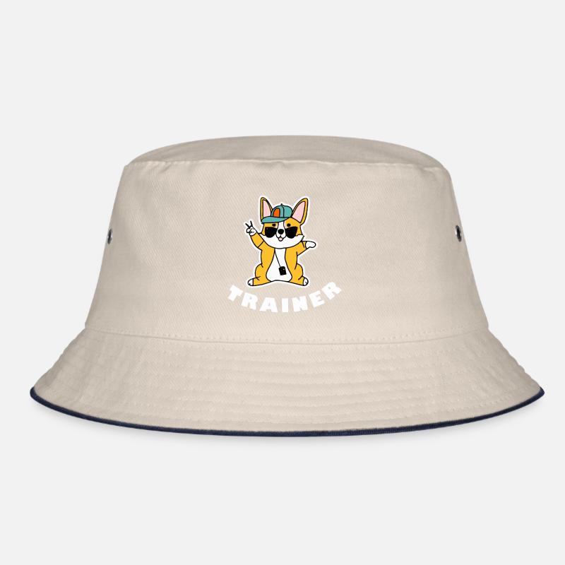Corgi Trainer Hund Welsh Bucket Hat