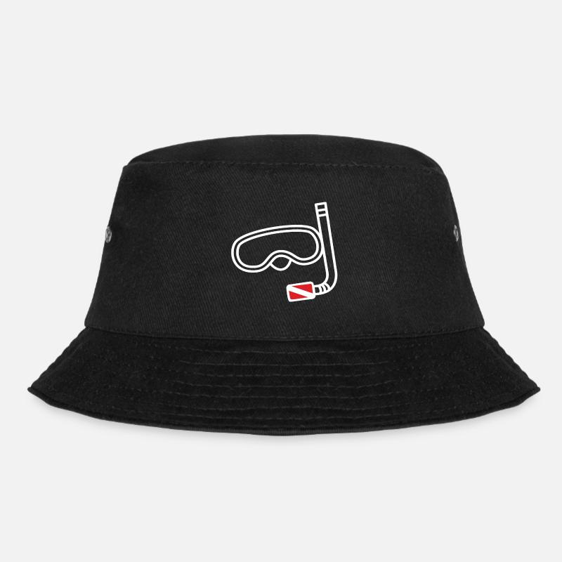 Équipement de plongée sous-marine et flagg - Bob - noir