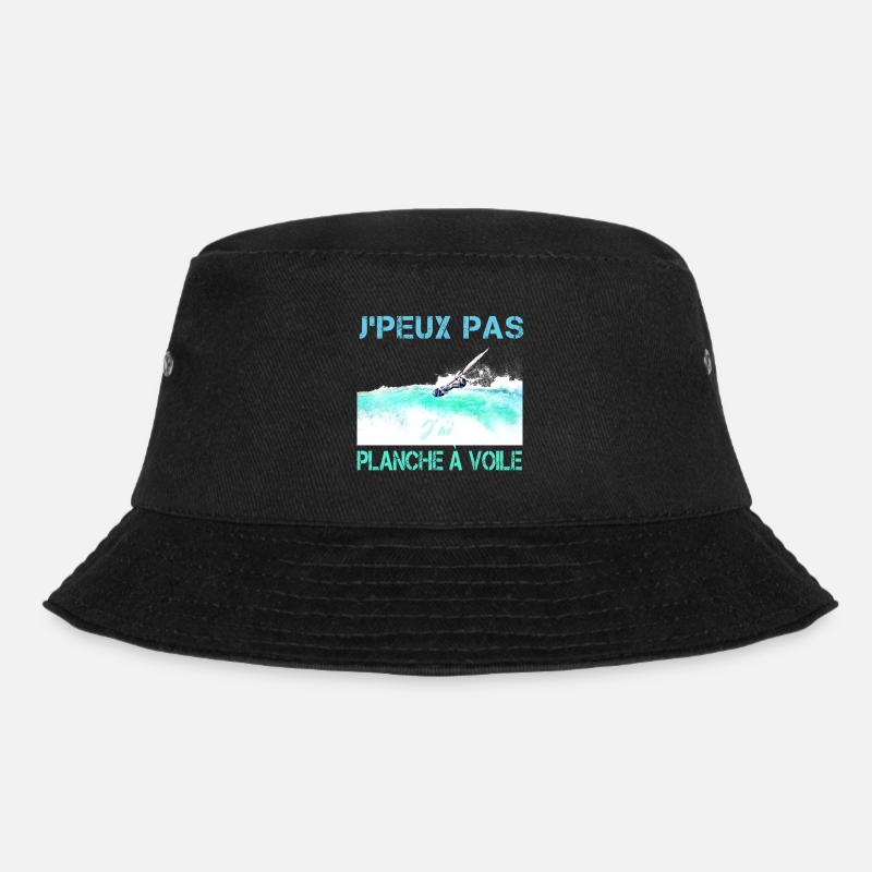 j'peux pas j'ai planche a voile - Bob - noir