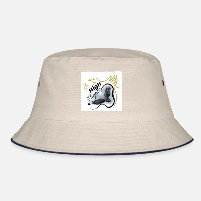 Proud eagle eagle in the sky Bucket Hat