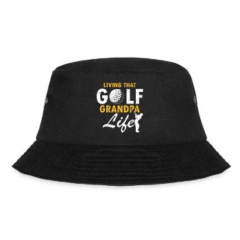 Vivre ce golf GRANDPA Life Retro Vintage Golfeur - Bob - noir - Devant - Lela (165cm)