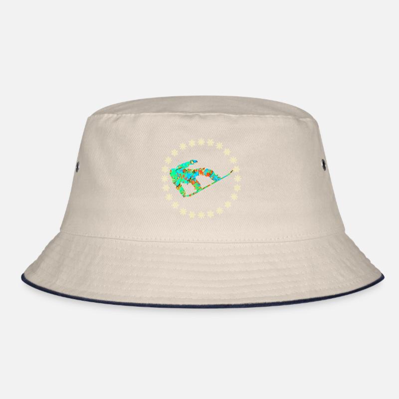 snowboarder e 4 Bucket Hat
