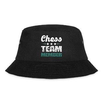 Chess Team - Bucket Hat - black - Front - Lela (165cm)