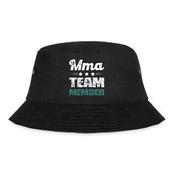 Mma Team - Bucket Hat - Schwarz - Vorne - Lela (165cm)