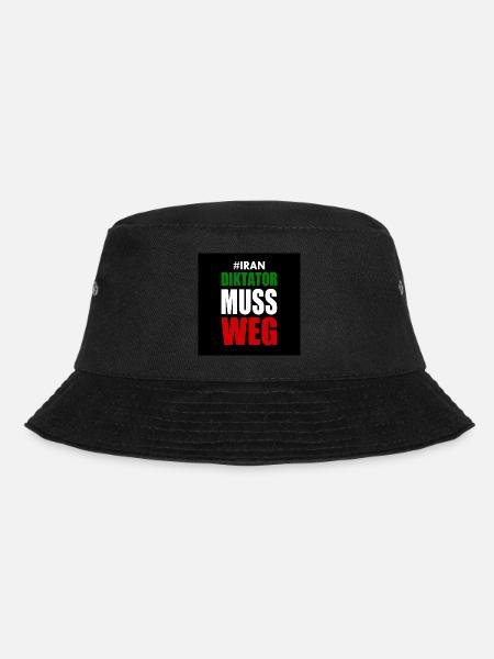 Iran diktator muss weg - Bucket Hat - Schwarz