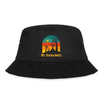 My Shoremate Beach Friends Ocean Buddy Couples - Bucket Hat - black - Front - Lela (165cm)