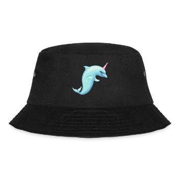 Unicorn Dolphin - Bucket Hat - black - Front - Lela (165cm)