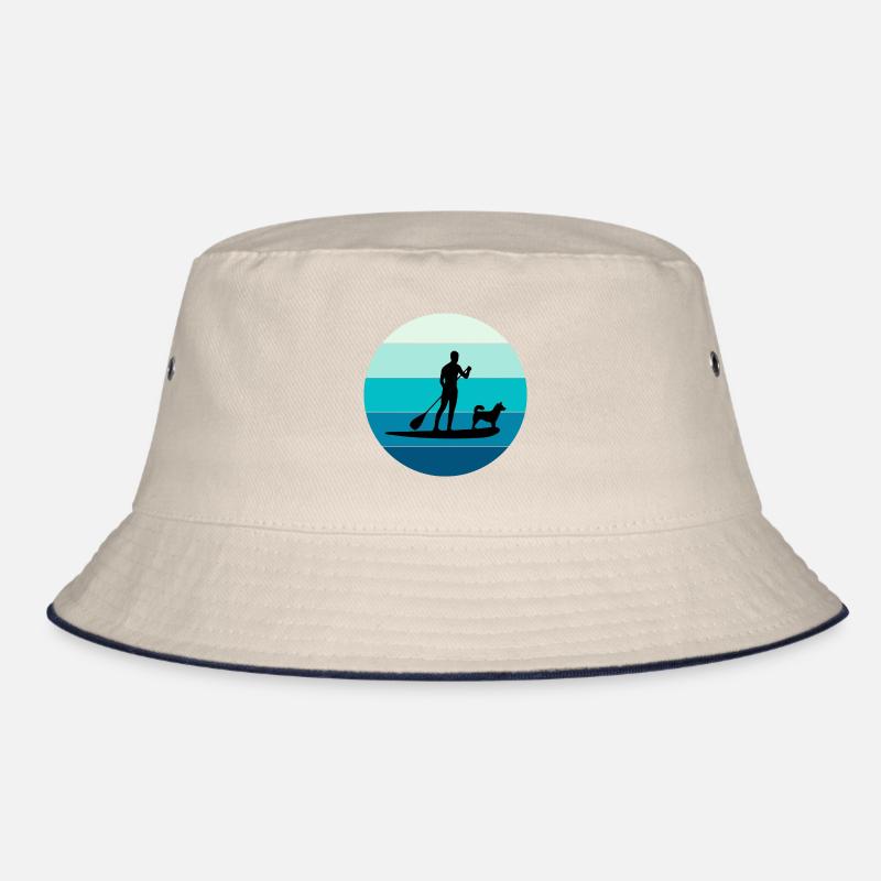 Paddleboarding Paddleboard Paddle Water sports Dog Bucket Hat