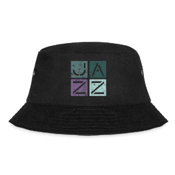 Jazz Retro - Bucket Hat - black - Front - Lela (165cm)