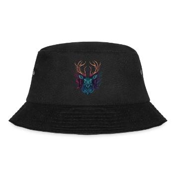 Hirsch - Bucket Hat - Schwarz - Vorne - Lela (165cm)