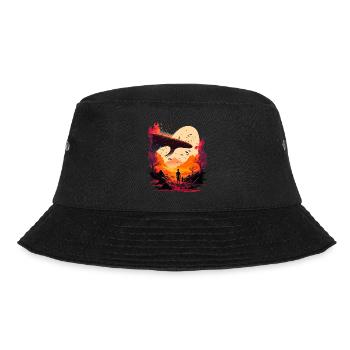 Alien Artwork - Bucket Hat - black - Front - Lela (165cm)
