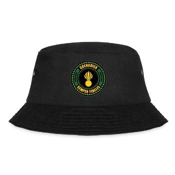 Grenadier - Bucket Hat - Schwarz - Vorne - Lela (165cm)