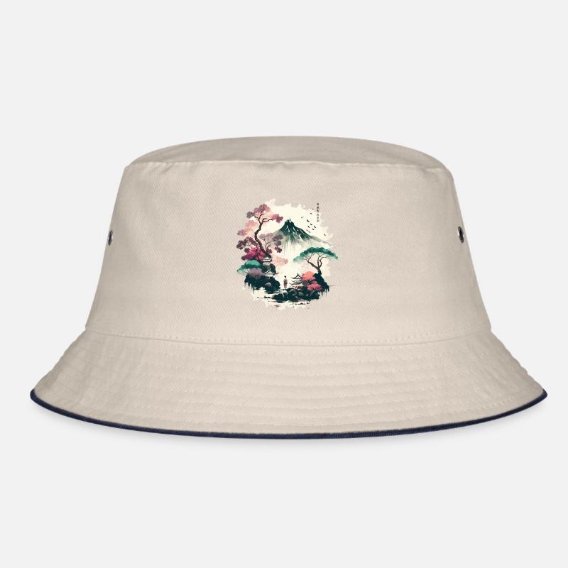 Rote Sonne Bucket Hat