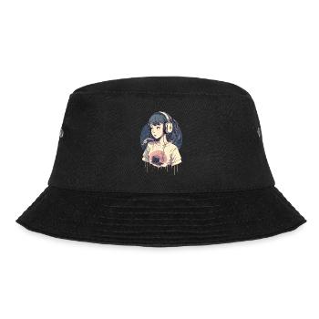 Kawaii Anime Girl - Bob - noir - Devant - Lela (165cm)