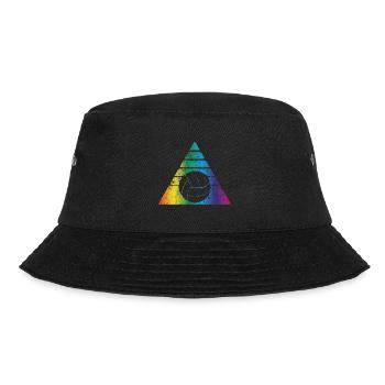 Volleyball Geschenk - Bucket Hat - Schwarz - Vorne - Lela (165cm)