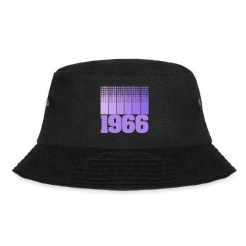Jahr 1966 - Bucket Hat - Schwarz - Vorne - Lela (165cm)