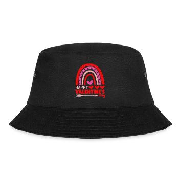 Happy Valentine's Day - Bucket Hat - black - Front - Lela (165cm)