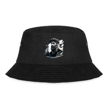 The captain and his sailing ship, sailor - Bucket Hat - black - Front - Lela (165cm)
