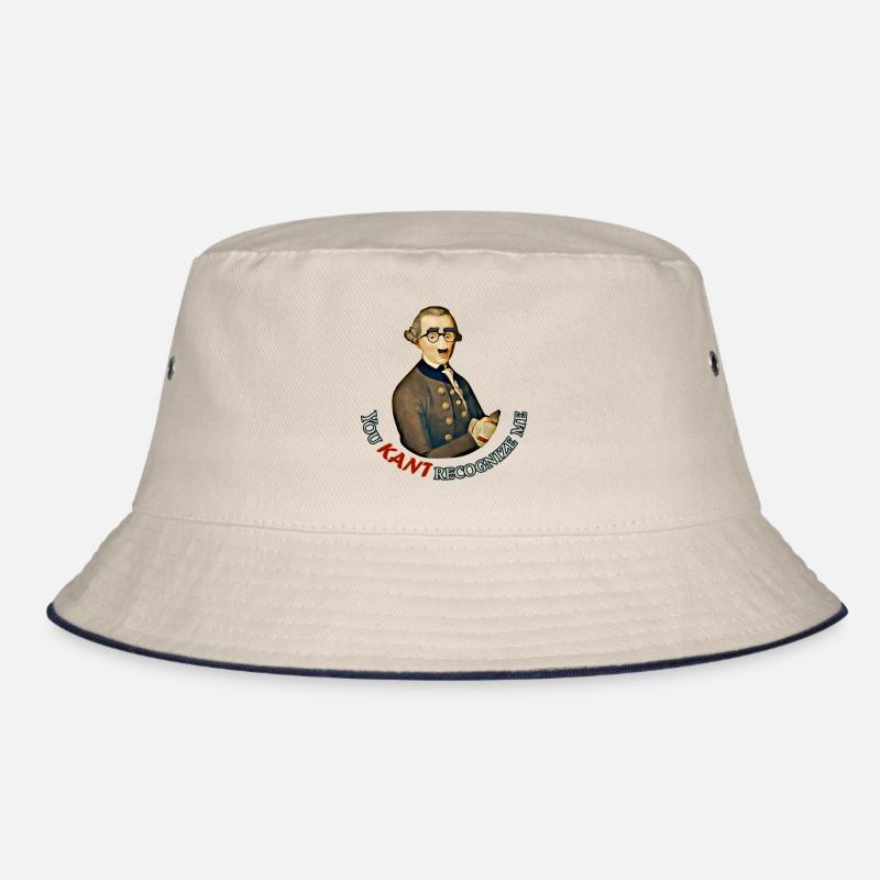 Funny Philosopher: Can't recognize Immanuel Kant Bucket Hat