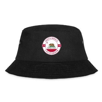 Santa nica California Flag USA Souvenir Badge - Bob - noir - Devant - Lela (165cm)