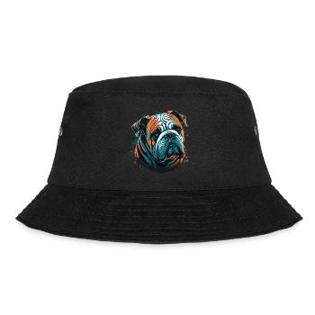 Shy Bulldog - Bucket Hat - black - Front - Lela (165cm)