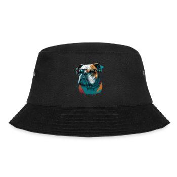 Wise Bulldog Pet - Bucket Hat - black - Front - Lela (165cm)