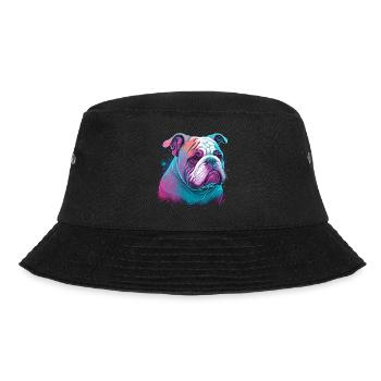 Innocent Face Bulldog - Bucket Hat - black - Front - Lela (165cm)